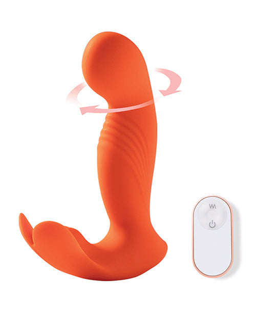 Crave 3 G-Spot Vibrator w/Rotating Head - Orange