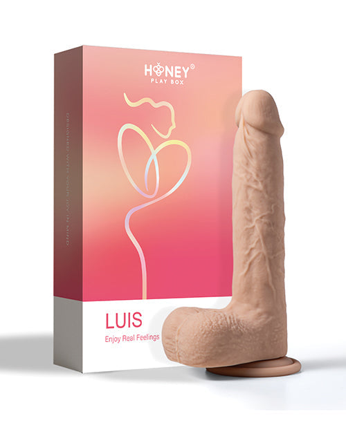 Luis App Controlled Vibrator | Ivory Realistic Dildo | 8.5" Big Dildo | Thrusting Dildo | Vibrating Dildo