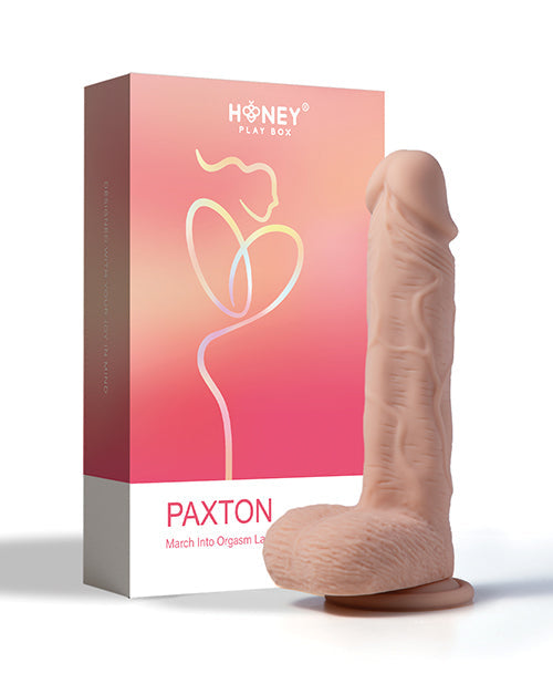 Paxton App Controlled Vibrator | 8.5" Big Dildo | Ivory Vibrating Dildo | Best Vibrator for Women