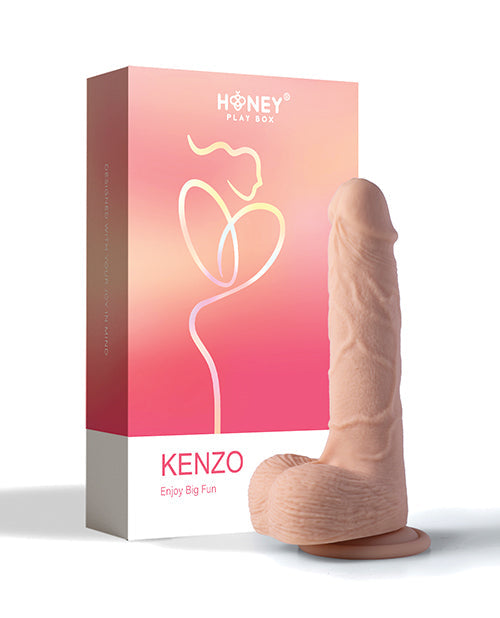 Kenzo App Controlled Vibrator | 9.5" Big Vibrator | Invory Realistic Dildo | Thrusting Dildo | Vibrating Dildo