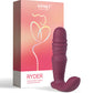 Ryder App-Controlled Thrusting G-spot & Clit Vibrator - Rosy Red