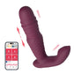 Ryder App-Controlled Thrusting G-spot & Clit Vibrator - Rosy Red