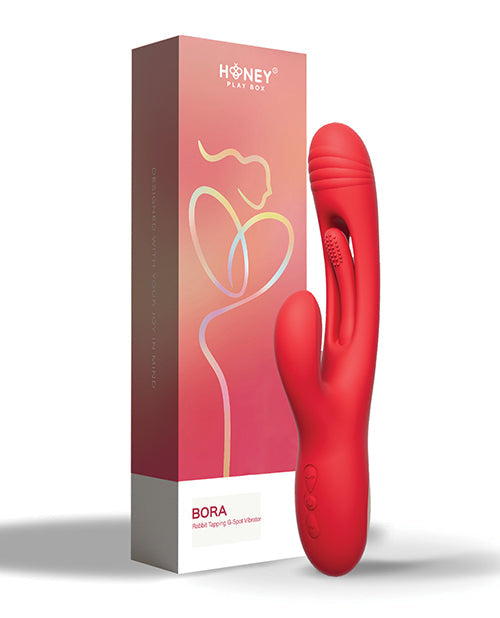 Bora G-Spot Vibrator | Tapping Rabbit Vibrator | Red Clit Vibrator | Best Vibrator for Women