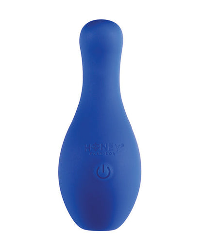 Striker the Bowling Pin Vibrator - Blue