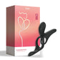 Pleasure Pivot App-Controlled Couples Vibrators - Black