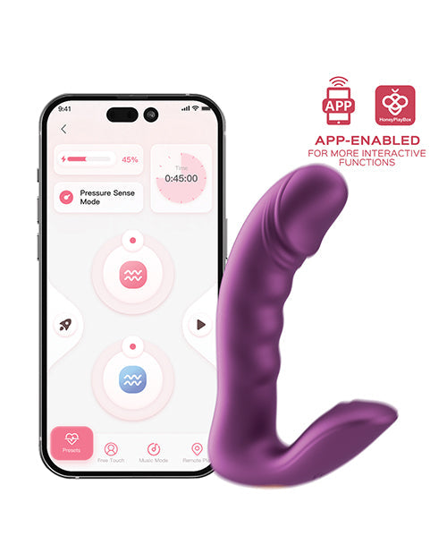 RORA 2 Clit Vibrator | Pressure Sensing App-Controlled Vibrator | Rotating G-Spot Vibrator | Best Vibrator for Women