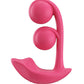 Melody Twin Balls Clit & G-Spot Vibrator - Pink