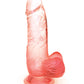 Shades Jelly Realistic Dildo | TPR Gradient 6-Inch Big Dildo | Small Coral Suction Cup Dildo