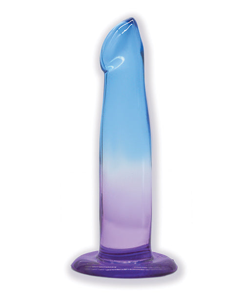 Shades Jelly Realistic Dildo | TPR Gradient 6-Inch Big Dildo | Small Blue-Purple Dildo