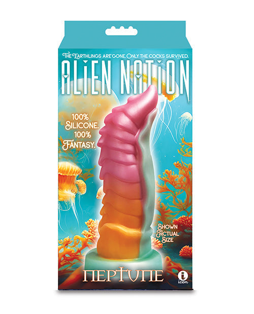 Alien Nation Big Dildo | Neptune Silicone Dildo | Suction Cup Dildo