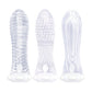 9's Vibrating Sextenders Sleeves - Pack of 3