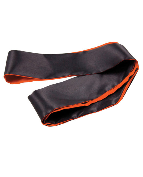 9's Orange is the New Black Satin Sash Reversible Blindfold