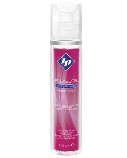 ID Pleasure Water-based Tingling Lubricant - 1 oz Pocket Bottle