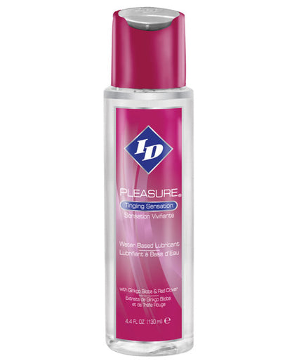 ID Pleasure Water-based Tingling Lubricant - 4.4 oz Bottle