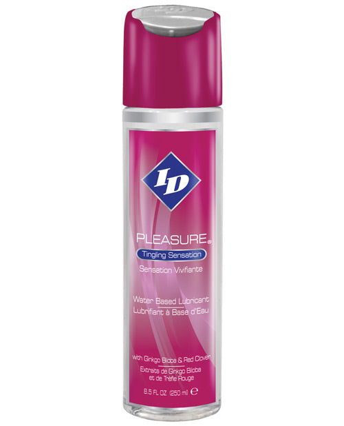 ID Pleasure Water-based Tingling Lubricant - 8.5 oz Flip Cap Bottle