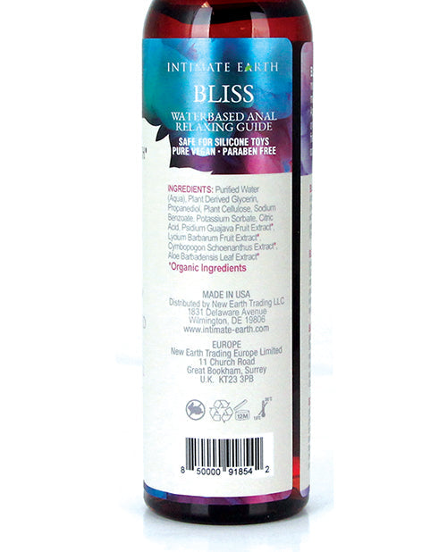 Intimate Earth Bliss Anal Relaxing Water-based Glide - 240 ml