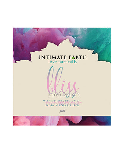 Intimate Earth Bliss Anal Relaxing Water-based Glide - 3 ml Foil