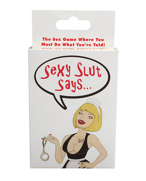 Sexy Slut Says Card Game