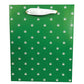 Polka Pot Gift Bag - Green/White