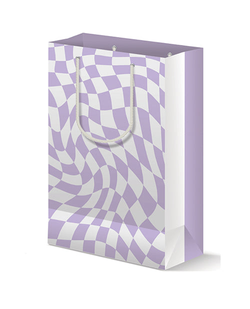 Retro Purple Gift Bag