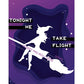 Halloween Take Flight Greeting Card w/Matchbook