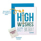 High Wishes Greeting Card w/Matchbook