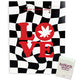 Love Retro Greeting Card w/Matchbook