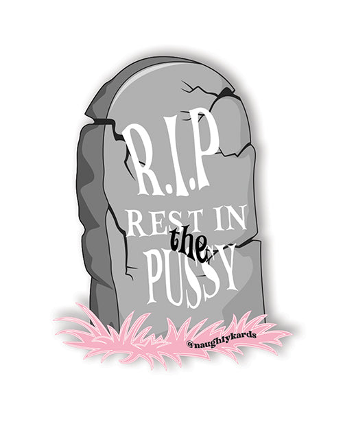 R.I.P Sticker - Pack of 3