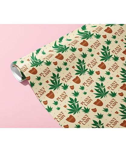 Plant Lady Naughty Wrapping Paper