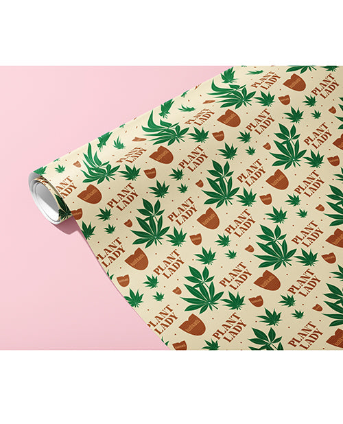 Plant Lady Naughty Wrapping Paper