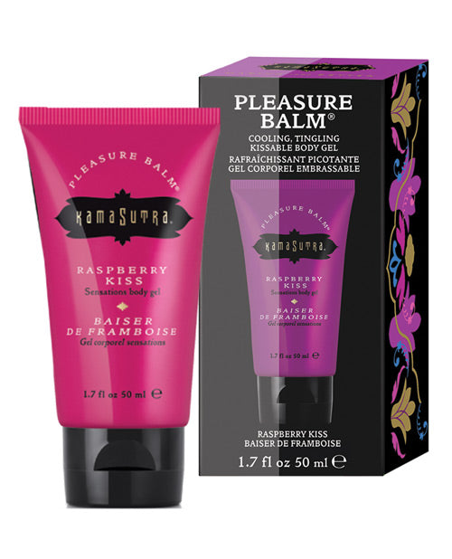 Kama Sutra Pleasure Balm Sensations - 1.7 oz Raspberry Kiss