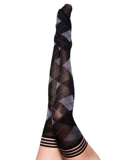 Kix'ies Kimmie Argyle Thigh High Argyle