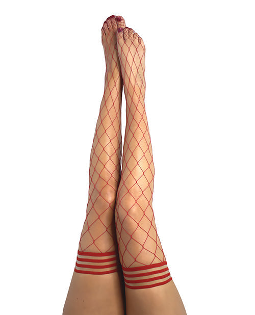 Kix'ies Claudia Large Net Fishnet Thigh