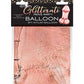 Glitterati Penis 3ft Mylar Balloon - Rose Gold