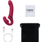 Lovense Lapis Vibrating Strapless Strap On - Pink