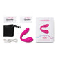 Lovense Dolce Adjustable Dual Stimulator - Pink