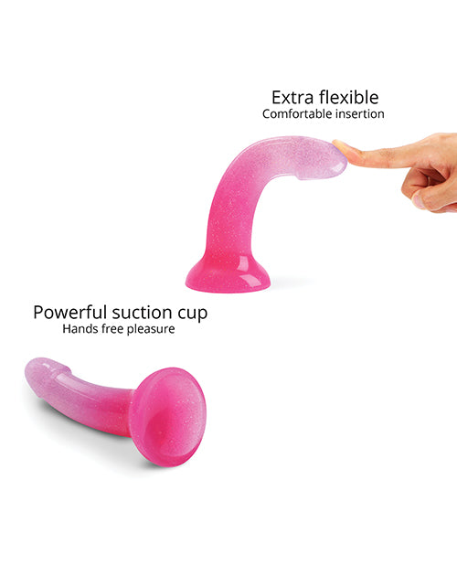 Love to Love Suction Cup Dildo | Dildolls Sunrise Anal Dildo | Fuchsia Realistic Dildo