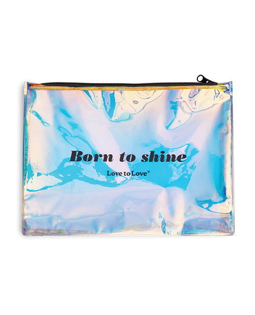 Love to Love Born to Shine Pouch - Black Onyx