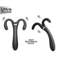 Dorcel Infinite Joy Bendable Forked Vibrator - Black