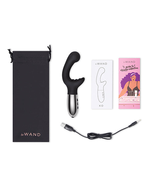 Le Wand Vibrator | XO Double Motor Wave Best Vibrator for Women | Rechargeable Black Clit Vibrator