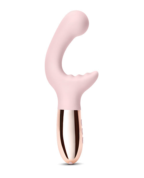 Le Wand Vibrator | XO Double Motor Wave G Spot Vibrator | Rechargeable Clit Vibrator | Rose Gold