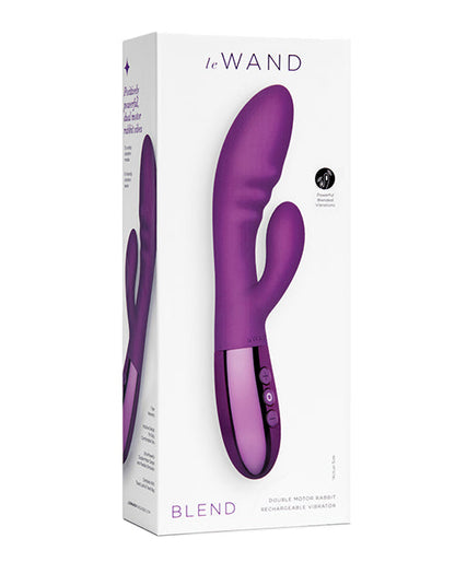 Le Wand Vibrator | BLEND Double Motor Rabbit Vibrator | Rechargeable Clit Vibrator | Cherry