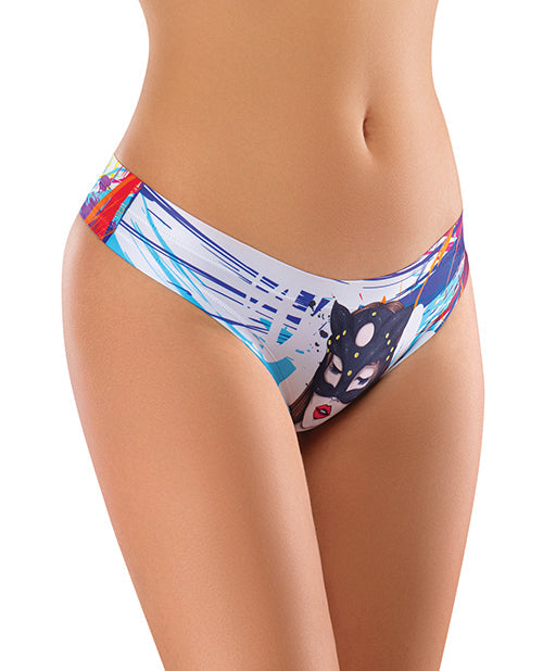 Mememe Cabal Freya Printed Thong MD