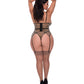 Purrfect Basque & Thong Animal/Black QN