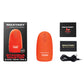 Maxtasy Stamina Master Heat up & Vibrating Stroker - Orange