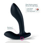 Mystim Flexing Flavio eStim Silicone Prostate Stimulator - Black