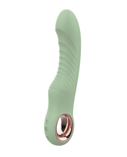 Nobu Gwen G-Spot Vibrator | Removable Bullet Vibrator | Green Quiet 5-Speed Waterproof | Best Vibrator for Women