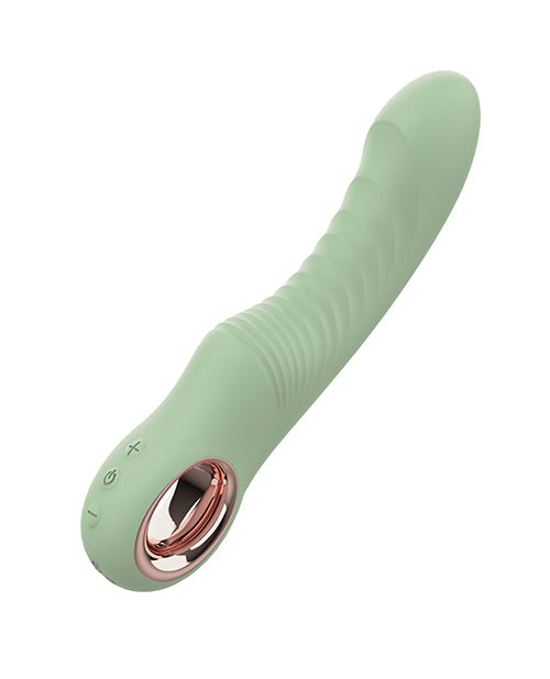 Nobu Gwen G-Spot Vibrator | Removable Bullet Vibrator | Green Quiet 5-Speed Waterproof | Best Vibrator for Women