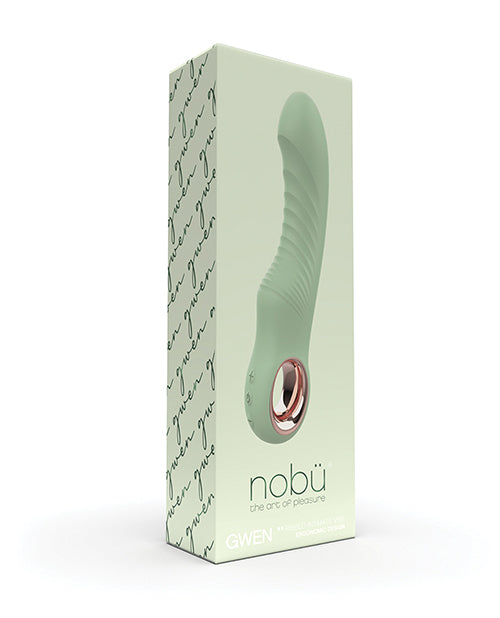 Nobu Gwen G-Spot Vibrator | Removable Bullet Vibrator | Green Quiet 5-Speed Waterproof | Best Vibrator for Women