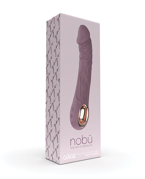 Nobu Gage G-Spot Vibrator | Removable Bullet Vibrator | Purple 5-Speed Waterproof | Best Vibrator for Women